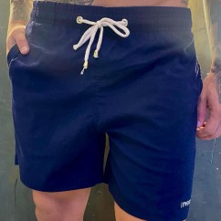 SHORT LINHO AZUL ESCURO